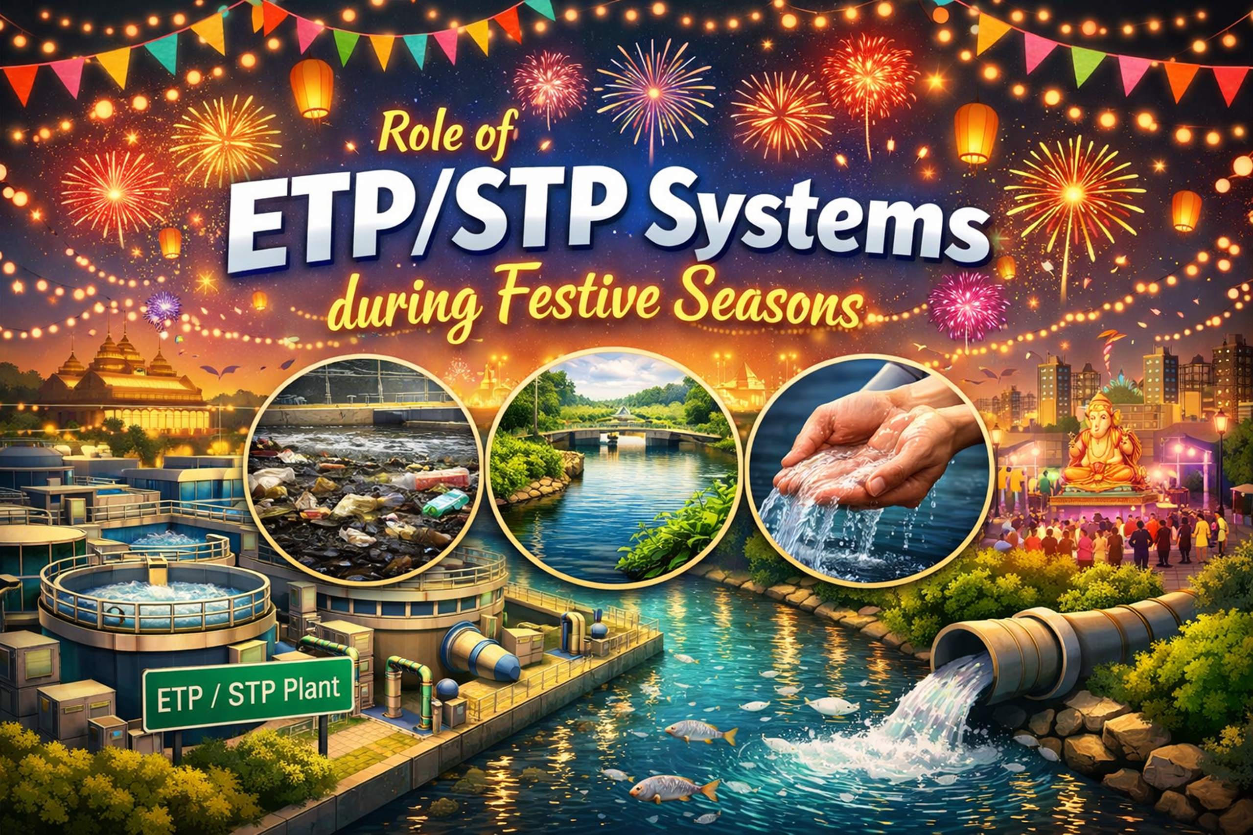 Role of ETP/STP Systems during Festive Seasons
