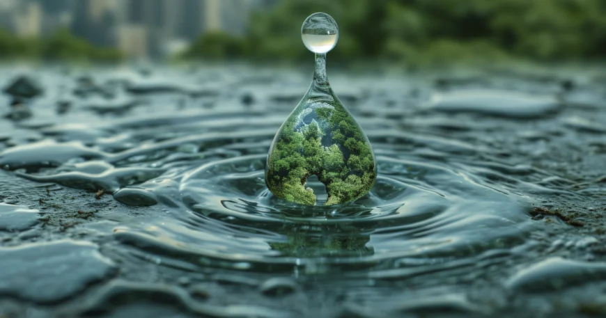realistic-water-drop-with-ecosystem